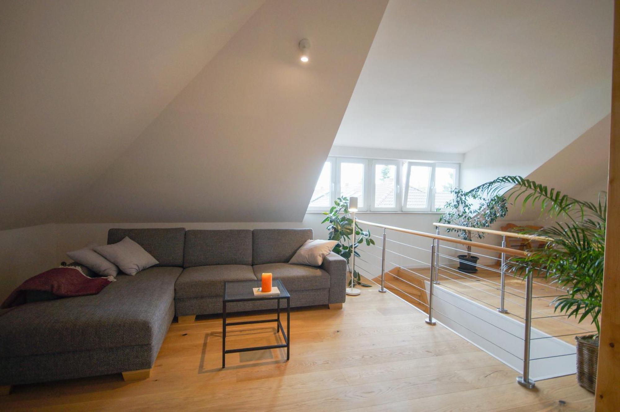 Modernes Und Helles Apartment Im Loft Stil Гайдельберг Екстер'єр фото