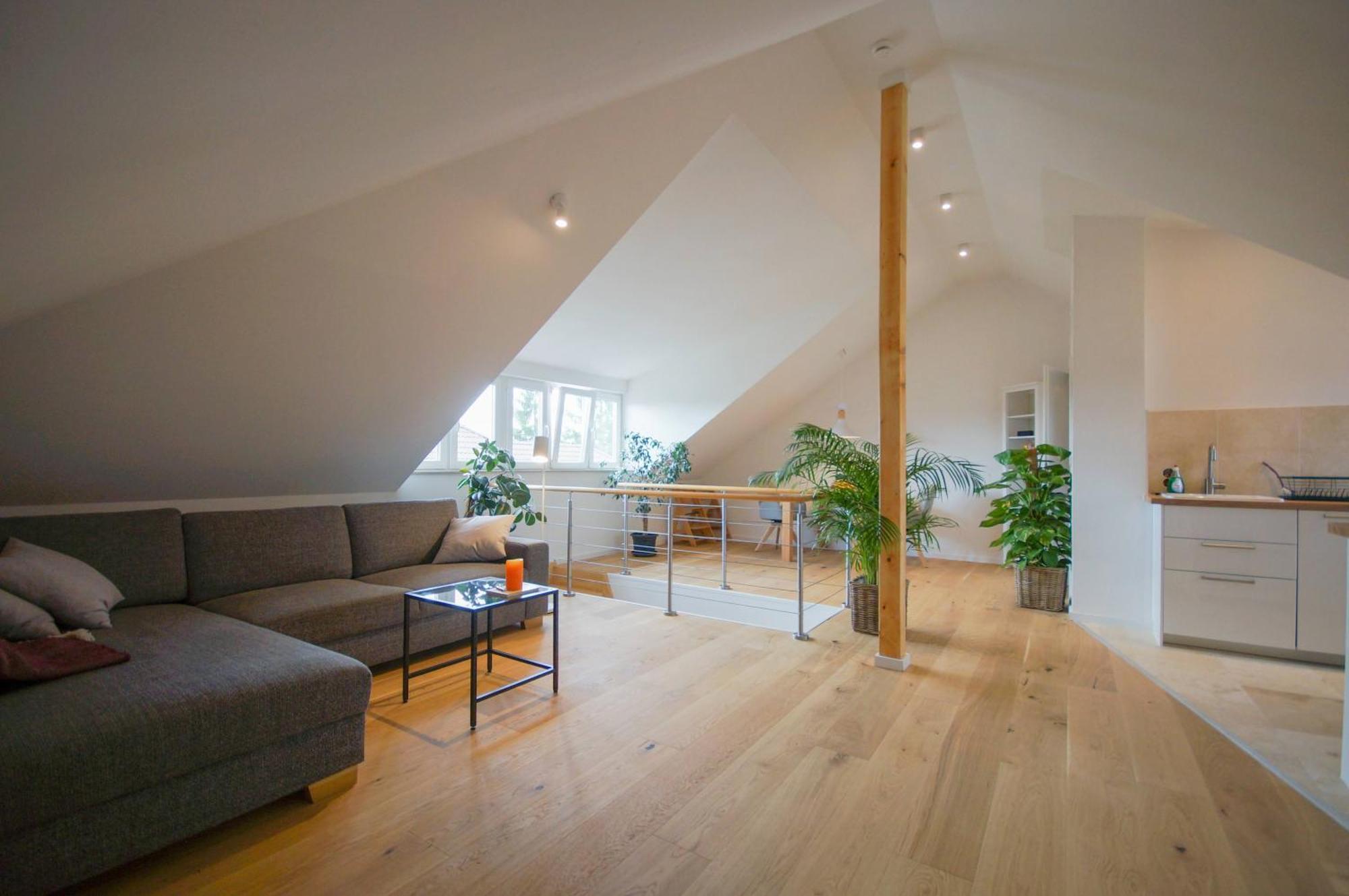Modernes Und Helles Apartment Im Loft Stil Гайдельберг Екстер'єр фото